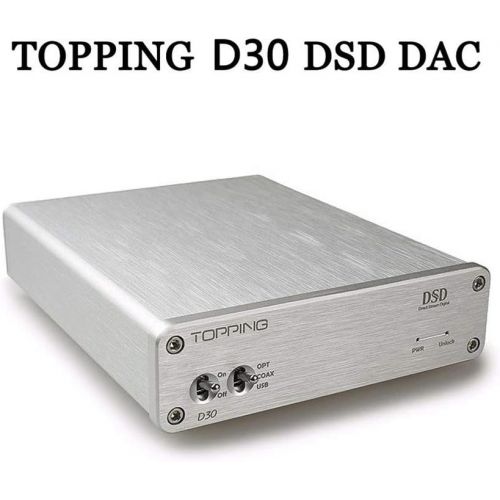  Topping Dilvpoetry TOPPING D30 DAC DSD USB Coaxial Optical Fiber XMOS CS4398 24Bit192KHz Stereo Digital Audio Decoder