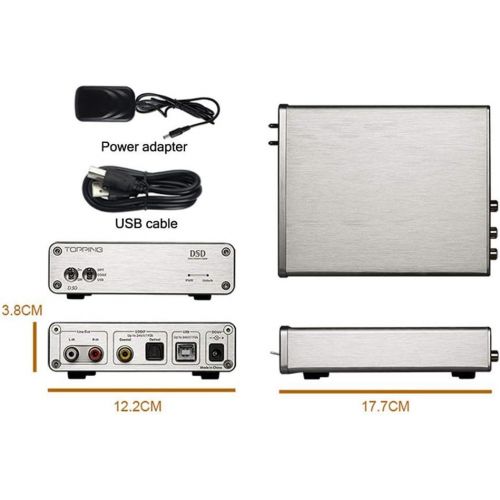  Topping Dilvpoetry TOPPING D30 DAC DSD USB Coaxial Optical Fiber XMOS CS4398 24Bit192KHz Stereo Digital Audio Decoder