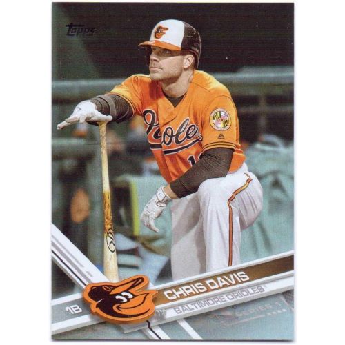  Chris Davis 2017 Topps #95 - Baltimore Orioles