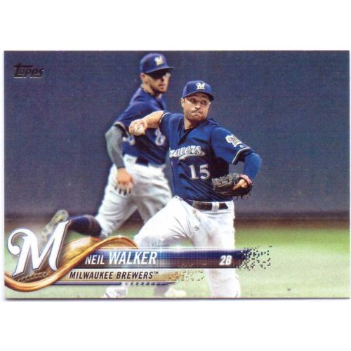  Neil Walker 2018 Topps #268 - Milwaukee Brewers