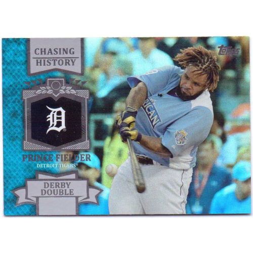  Prince Fielder 2013 Topps Chasing History Holofoil #CH-90 - Detroit Tigers