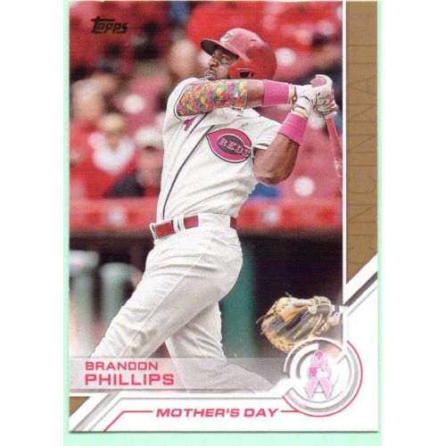  Brandon Phillips 2017 Topps Salute Mothers Day #S-94 - Cincinnati Reds