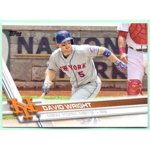  David Wright 2017 Topps #19 - New York Mets