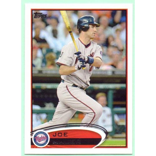  Joe Mauer 2012 Topps #535 - Minnesota Twins