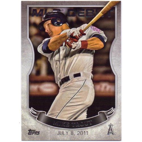  Mike Trout 2016 Topps MLB Debut #MLDB-35 - Los Angeles Angels of Anaheim