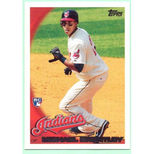  Michael Brantley 2010 Topps Rookie #270 - Cleveland Indians