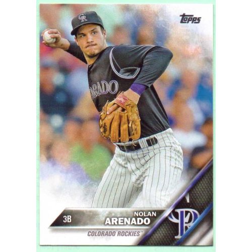  Nolan Arenado 2016 Topps #12A - Colorado Rockies