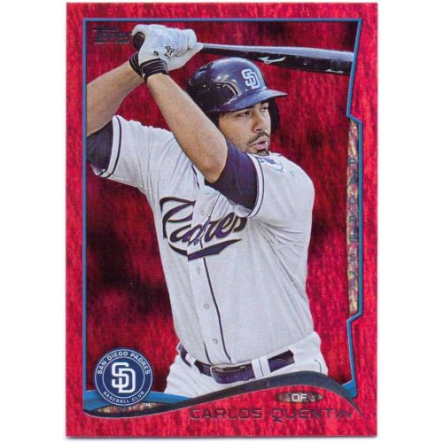  Carlos Quentin 2014 Topps Red Foil #209 - San Diego Padres