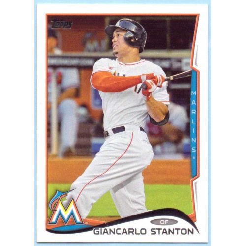  Giancarlo Stanton 2014 Topps #217A - Miami Marlins