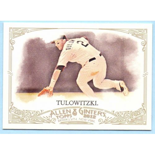  Troy Tulowitzki 2012 Topps Allen & Ginter #100 - Colorado Rockies