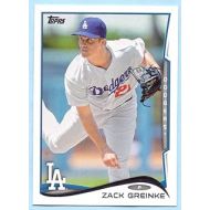 Zack Greinke 2014 Topps #142 - Los Angeles Dodgers