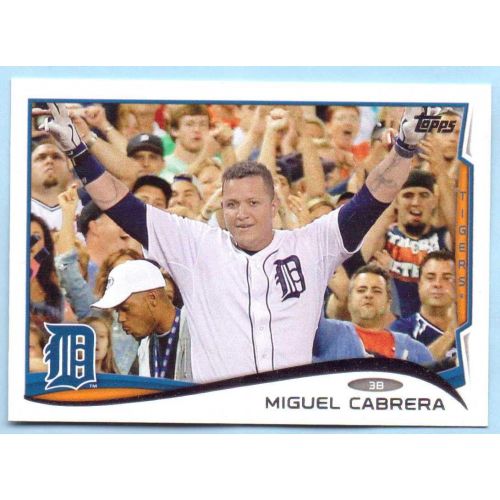  Miguel Cabrera 2014 Topps #250A - Detroit Tigers