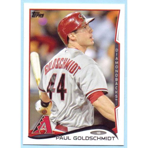  Paul Goldschmidt 2014 Topps #15A - Arizona Diamondbacks