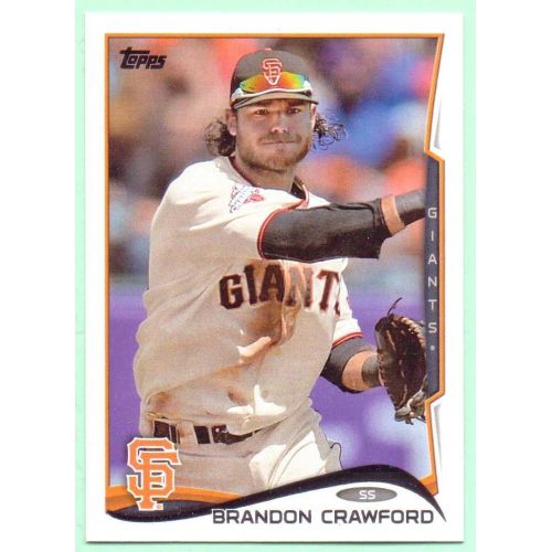  Brandon Crawford 2014 Topps #119 - San Francisco Giants