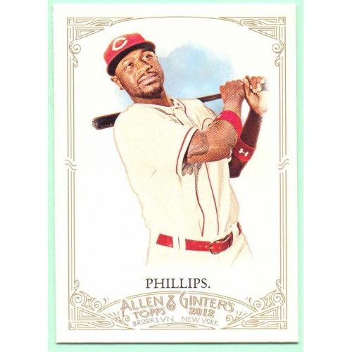  Brandon Phillips 2012 Topps Allen & Ginter #289 - Cincinnati Reds