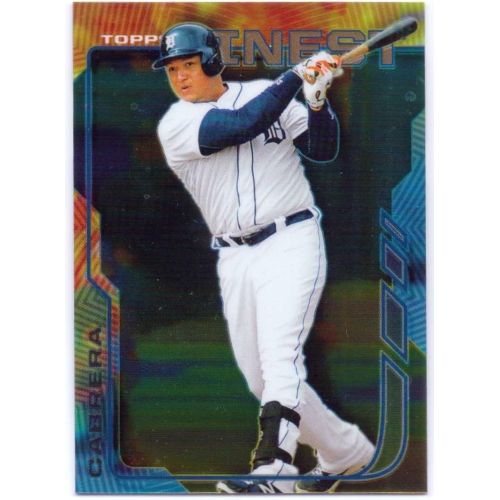  Miguel Cabrera 2014 Topps Finest #1 - Detroit Tigers