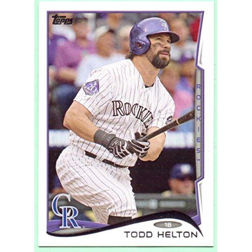  Todd Helton 2014 Topps #17 - Colorado Rockies