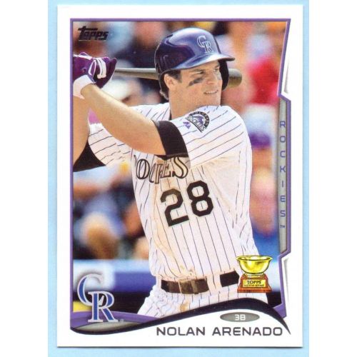  Nolan Arenado 2014 Topps #275 - Colorado Rockies