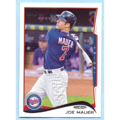  Joe Mauer 2014 Topps #125A - Minnesota Twins