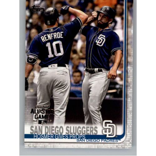  2019 Topps All-Star Edition Baseball #487 San Diego Sluggers/Eric Hosmer Official Factory Set Parallel (INDIVIDUAL CARD ONLY)