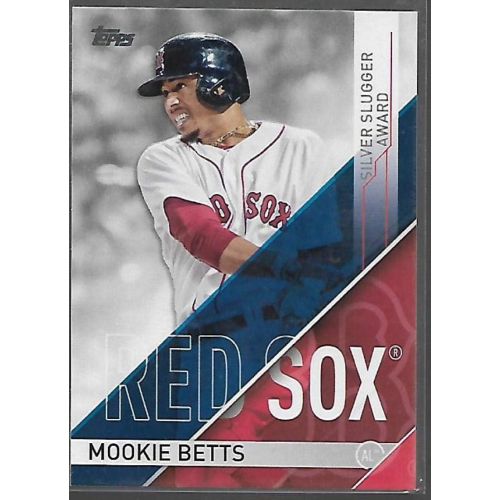  2017 Topps Silver Slugger Awards #SS-15 Mookie Betts NM-MT Red Sox