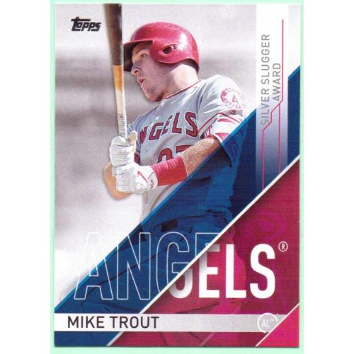  Mike Trout 2017 Topps Silver Slugger Awards #SS-11 - Los Angeles Angels of Anaheim