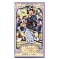 Carlos Gonzalez 2012 Topps Gypsy Queen Mini Straight Cut Back #142 - Colorado Rockies