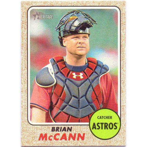  Brian McCann 2017 Topps Heritage #281 - Houston Astros