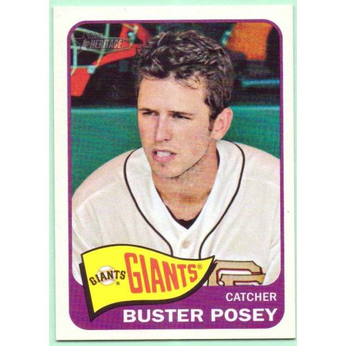  Buster Posey 2014 Topps Heritage #149 - San Francisco Giants