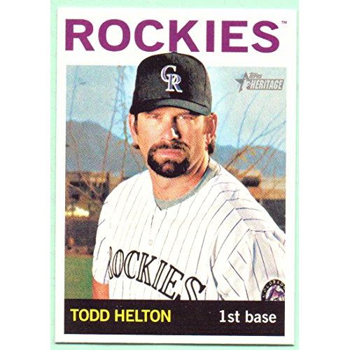  Todd Helton 2013 Topps Heritage #305 - Colorado Rockies