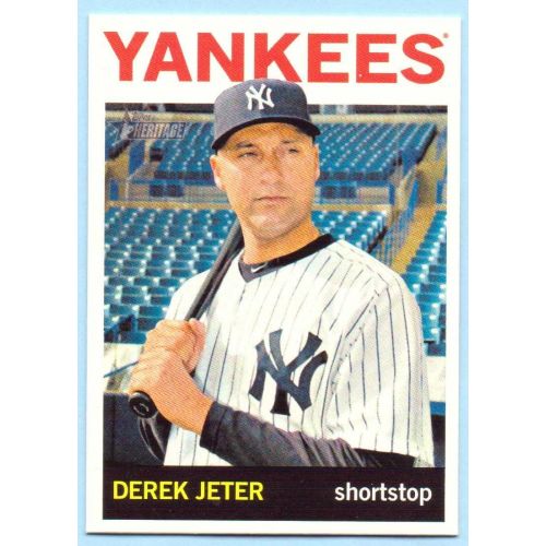  Derek Jeter 2013 Topps Heritage #190A - New York Yankees