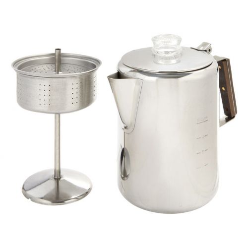  Tops Rapid Brew 2-12 Cup Stainless Steel Percolator