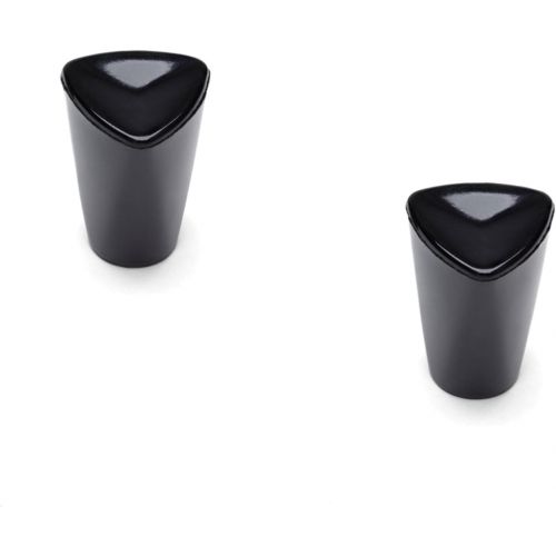  [아마존베스트]Tops Fitz-All Replacement Pot Knobs, Tall, Set of 2,Black