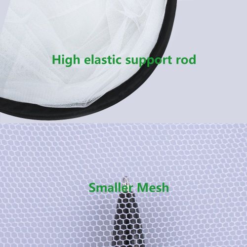  Topwon Universal Full Cover Baby Mosquito Net/Insect Mesh Netting Fits Most Strollers Bassinets, Cradles Chair seat and Car Seats Safe Elastic Design - Green