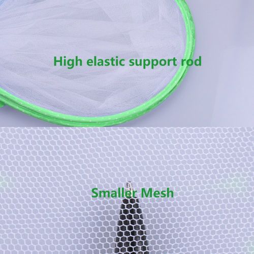  Topwon Universal Full Cover Baby Mosquito Net/Insect Mesh Netting Fits Most Strollers Bassinets, Cradles Chair seat and Car Seats Safe Elastic Design - Green
