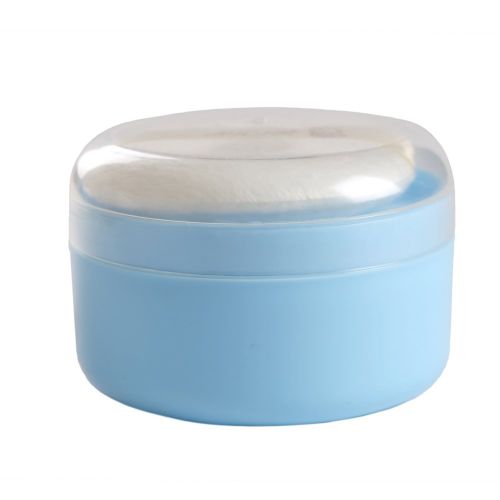  [아마존베스트]Topwon 3.5 Baby After-bath Powder Puff Kit Container Dispensor Case With Sifter