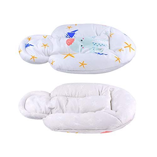  [아마존베스트]Topwon Newborn Infant Support Cushion Liner Body Support Pillow for Baby Swing/Bassinet (Octopus)