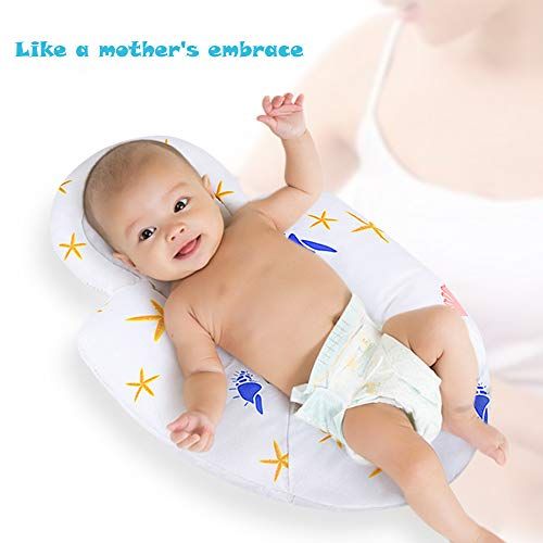  [아마존베스트]Topwon Newborn Infant Support Cushion Liner Body Support Pillow for Baby Swing/Bassinet (Octopus)