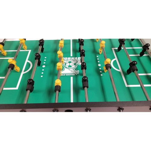  [아마존베스트]Tornado Foosball Table - Made in The USA - Commercial Tournament Quality Table Soccer Game for The Home