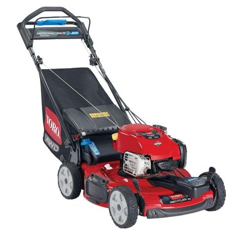  ToroMowers Recycler Personal Pace 22 in. All-Wheel Drive Variable Speed Self-Propelled Gas Lawn Mower with Briggs & Stratton Engine