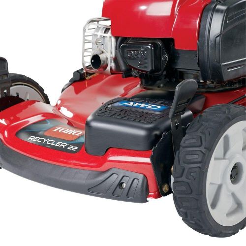  ToroMowers Recycler Personal Pace 22 in. All-Wheel Drive Variable Speed Self-Propelled Gas Lawn Mower with Briggs & Stratton Engine