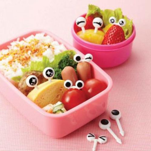  [아마존베스트]CuteZCute TOR-P-3100 Food Pick, Bento Box, Mini, Black/White