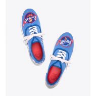 Tory Burch KNIT LACE-UP SNEAKERS
