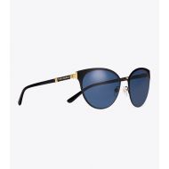 Tory Burch Metal Cat-Eye Sunglasses