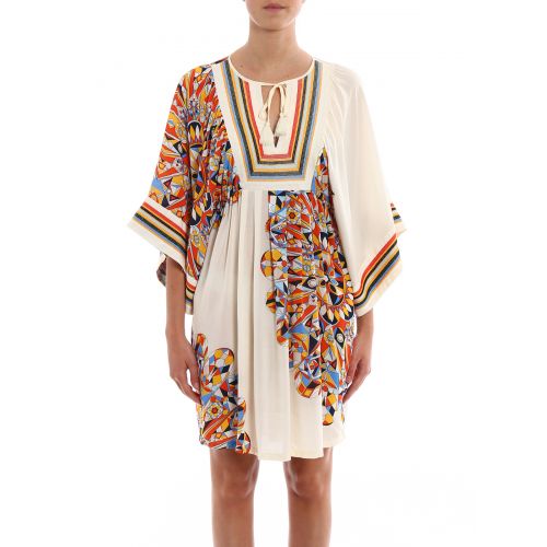 토리버치 Tory Burch Kaleidoscope Beach viscose dress