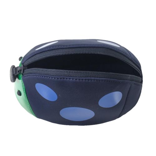 토리버치 Tory Burch Neoprene Ladybug Dome Cosmetic Case, Sport Navy