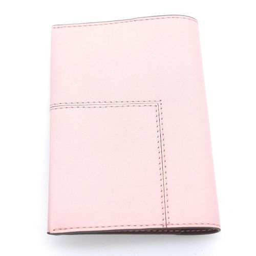 토리버치 Tory Burch Block T Leather Travel Passport Holder, Shell Pink