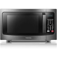 Toshiba EC042A5C-BS Microwave Oven with Convection Function, Smart Sensor, Easy-to-clean Stainless Steel Interior and ECO Mode, 1.5 cu. ft. , 1000W, Black Stainless Steel