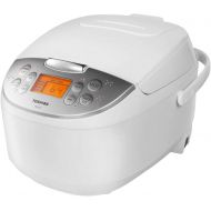 Toshiba Rice Cooker 6 Cups Uncooked (3L) with Fuzzy Logic and One-Touch Cooking, White