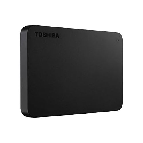  Toshiba Canvio Basics 1TB Portable External Hard Drive USB 3.0, Black - HDTB410XK3AA